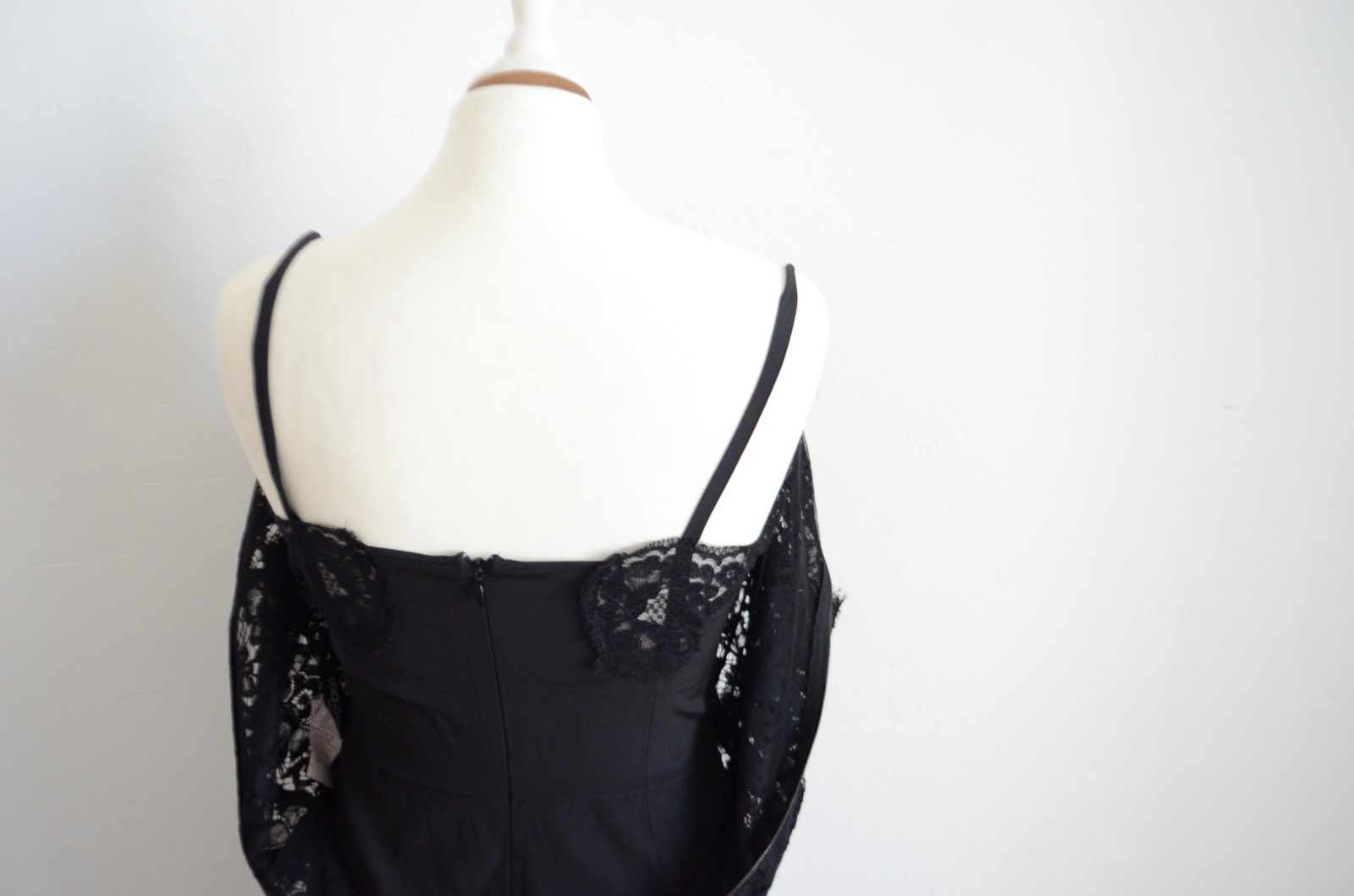 DOLCE & GABBANA dress lace NEW D 36 IT 42 black midi dress beautiful image 10