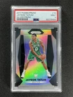 2017-18 Panini Prizm Jayson Tatum #16 Silver Prizm Rookie RC Celtics PSA 9 MINT