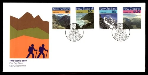 Mayfairstamps New Zealand FDC 1988 scenic issue First Day Cover aaw_65801
