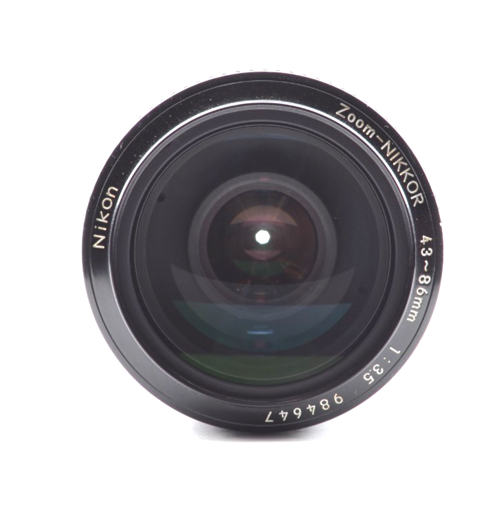 綺麗 Nikon FE /Zoom-Nikkor Ai 43-86mm F3.5 Mint】Nikon Zoom NIKKOR 43-86mm f/3.5 Ai for FE2,FM2,FM3A,F5,F6