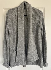 Michael Stars Woman s Grey Knit Cardigan Sweater Size XS/S