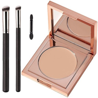 Colored Clay CC Undereye Corrector Concealer Light-Medium Peach 3 Brushes