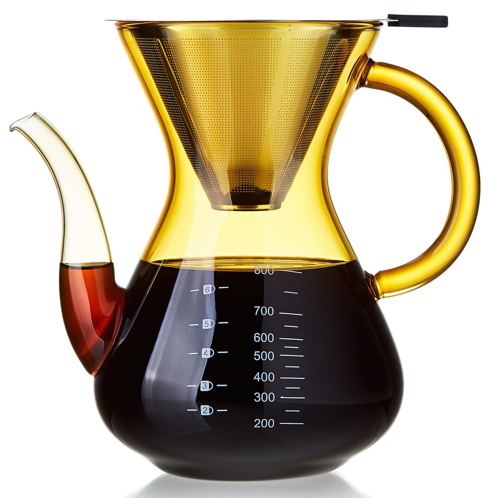 With Double Stainless Filter 27 Fl Oz, Thickened Hea...