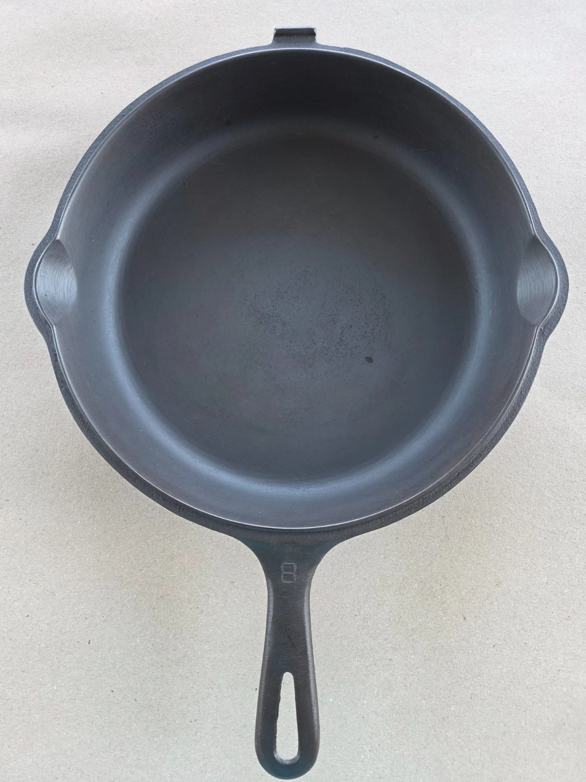 Vintage Small Logo GRISWOLD #800 Cast Iron hinged Pan Skillet Small Logo