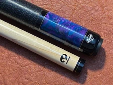 Viking Pool Cue With Vikore Maple Shaft. Linen Wrapped Cue.