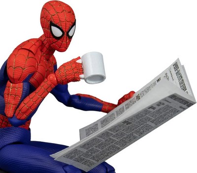 Sentinel SV Action Spider-Man Into The Spider-Verse Peter B Parker Action Figure