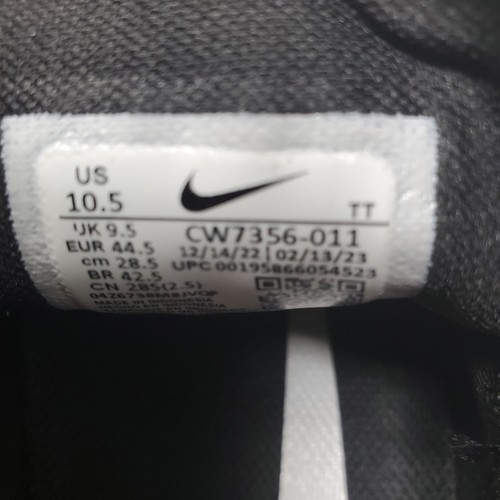 Nike Air Zoom Pegasus 38 Men's Size 10.5 Black Hyper Violet CW7356-011 - Picture 10 of 11