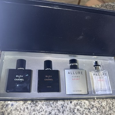 Chanel Bleu de Chanel  Parfum 4x30ml Men s Gift Set