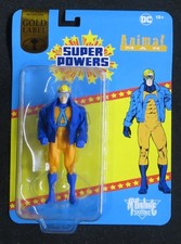 MCFARLANE SUPER POWERS ANIMAL MAN ANIMALMAN GOLD LABEL DC MOC 4  5