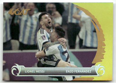 Carte De Collection Lionel Messi - Fansmall Goat 2022, Argentine, Certifiée Autre 10