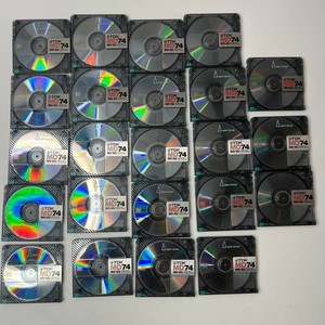 Lot 23 Used TDK MD-XG MiniDisc 74 Minute Mini Discs Recordable MD74