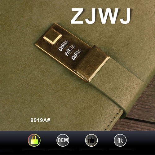 DIY Notepad Password Lock Alloy Alloy Lock Economic Echanism Lock Handbag - Afbeelding 11 van 19