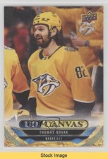 2024-25 Upper Deck Series 1 UD Canvas Thomas Novak #C-38 READ 1u6