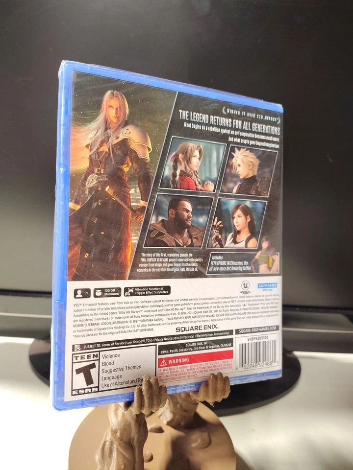 Final Fantasy 7 VII Remake Intergrade | PS5 Playstation 5 | 2020 | New / Sealed - Image 2 of 3