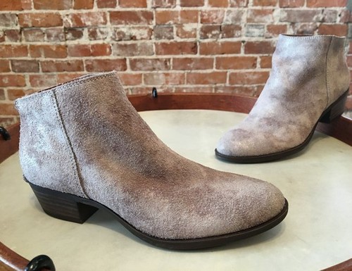 Lucky Brand Taupe Aurora Suede Bremma 