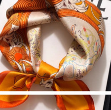 100 Mulberry Silk Scarf Women's Square 53X53CM fashion Printed shawl Scarf new