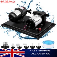 11.3L/min 55psi High Pressure Water Pump 12V DC On-Demand Water Pressure Pump UK