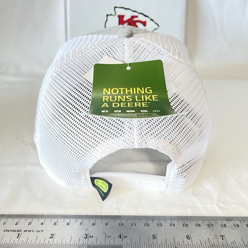 John Deere Richardson Trucker-Heather Gray/White Hat/Cap - Picture 2 of 5