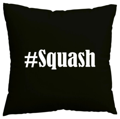 Kissenbezug #Squash I love Squash Schwarz 203160