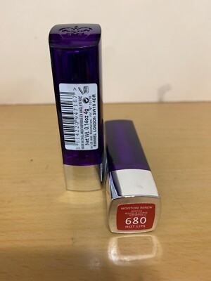 2x RIMMEL MOISTURE RENEW LIPSTICK   #680 HOT LIPS