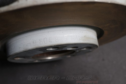 9811538 Brake Discs 307X24MM Brake System Pads 9804735 OEM MINI COOPER S 23km - Picture 6 of 6