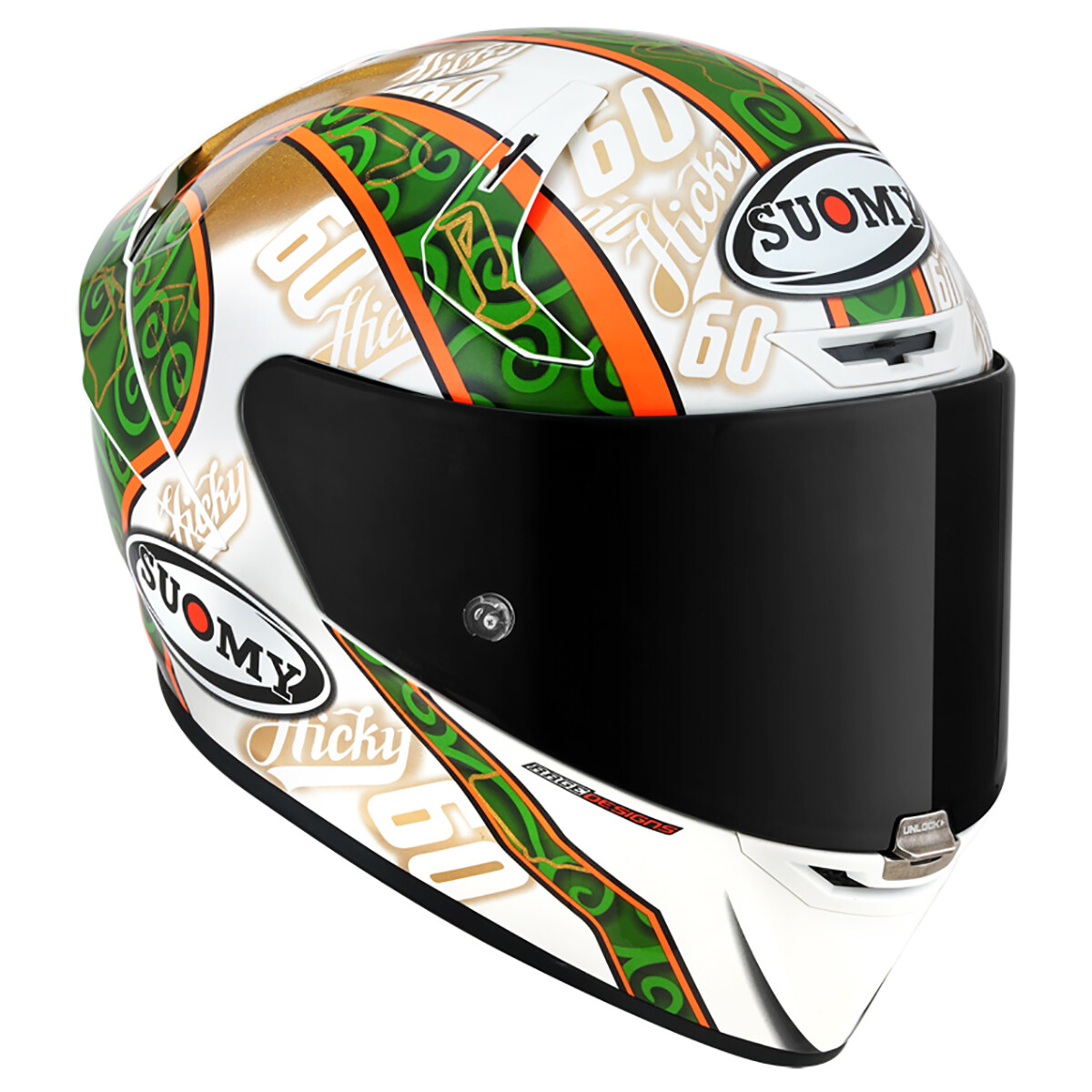 peter hickman shoei helmet Suomy SR-GP Replica [CLOSEOUT] the SR GP thrives in the most extreme riding conditions. Limited-edition Peter Hickman replica Shoei