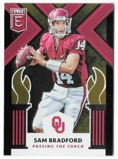 Mark Ingram Sam Bradford 2018 Panini Elite Draft Picks Passing the Torch #2 NCAA