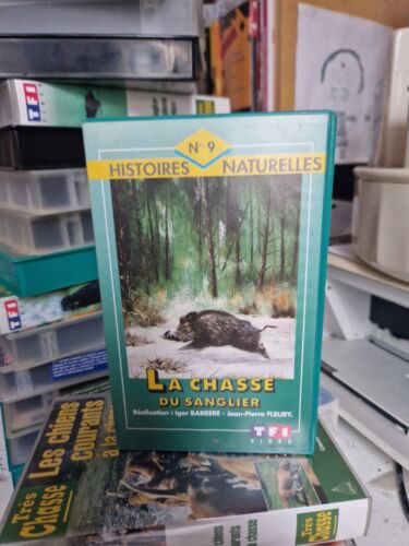 Histoire naturelles n°9 : La Chasse du Sanglier (VHS) K7 VIDÉO CASSETTE TF1  - Picture 1 of 3