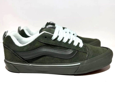 Vans Knu Skool Mens Size 8 Utility Green Olive Skateboarding  display picture 3