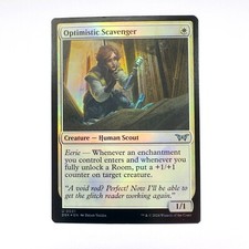 Optimistic Scavenger 21 - MTG - Duskmourn: House of Horror - NM Foil