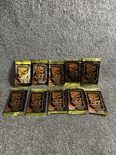 LOT OF 10 WAX PACKS WILD  CARD NFL STARS TRADING CARDS 1991 PREMIER EDITION