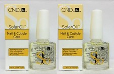 2 X CND Solar Oil 0.25 oz/7.3ml- Nail  Cuticle Conditioner - SALE SALE   