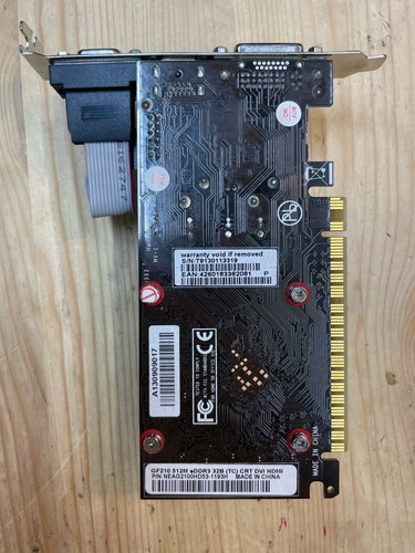 GIGABYTE GA-M61PME-S2 + AMD Sempron 3500 + 2GB RAM + NVIDIA GF210 USATO FUNZIONA - Foto 3 di 5
