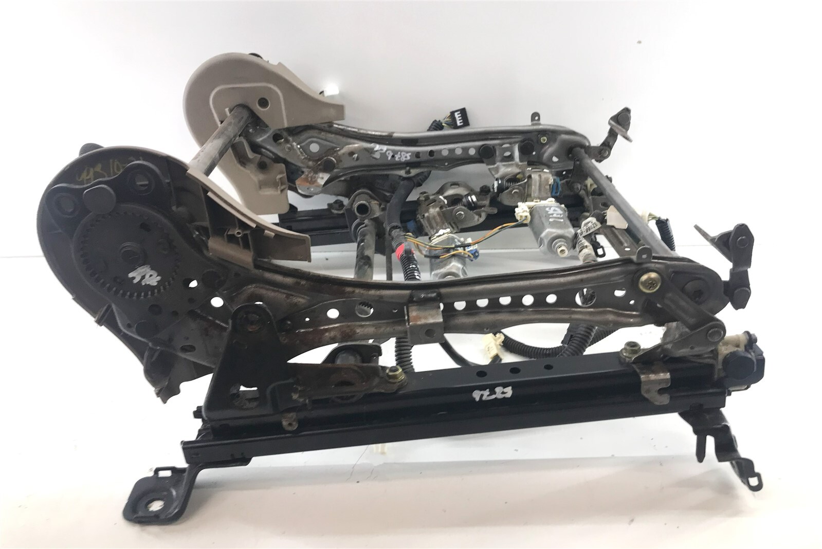 2001 02 03 04 Drivers Left Front Power Seat Frame Tracks Motors Rails