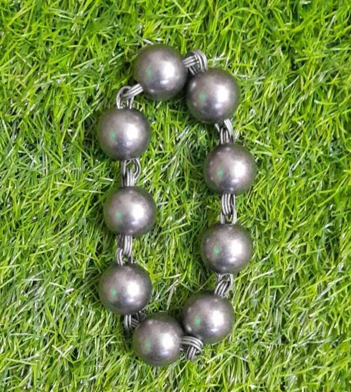 Pulsera de cuentas de sarbloh sólido meditación manka oración hindú sikh singh simrana e