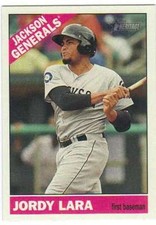 2015 Topps Heritage Minor League #123 Jordy Lara  Jackson Generals