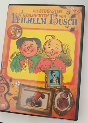 Die schönsten Geschichten von Wilhelm Busch DVD + Audio CD