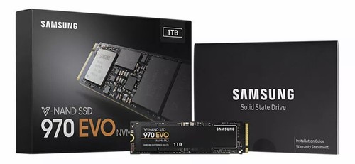 SAMSUNG 970 EVO SSD 1TB M.2 NVMe Solid state drive MZ-V7E1T0BW