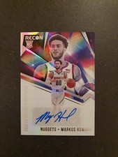 2020-21 Panini Recon Markus Howard True Potential Signatures Rookie Auto