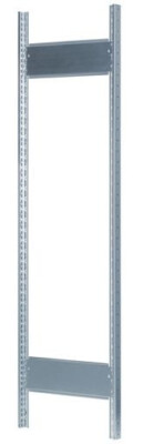MULTIplus T-Profil-Rahmen 2300x600 mm, verzinkt, 2 Tiefenriegel, vormontiert