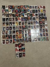 Vintage Basketball Cards Incuding Jordan,Pippen,Bird,Miller Lot Of 144 Mixed Lot