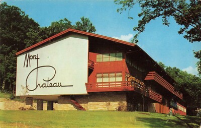 Mont Chateau Cheat Lake Morgantown West Virginia WV c1950 Postcard