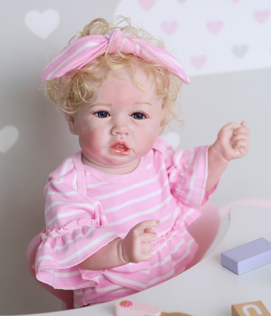 realistic baby dolls with hair