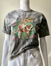 Vintage Jurassic Park T Shirt Lost World Unkind To Mankind Youth M Adult S VGUC