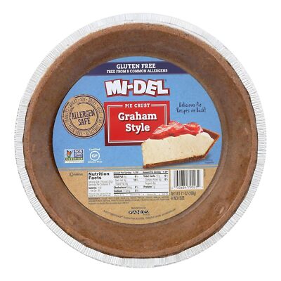 Mi-Del  Gluten Free Graham Style Pie Crust   7.1 Oz (Pack Of 1)