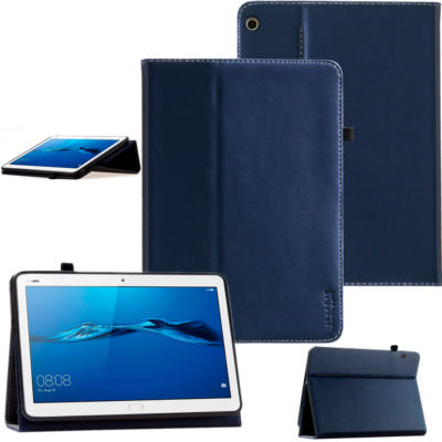 Luxus Leder Schutzhülle Huawei MediaPad M3 Lite 10,1'' Tablet Tasche Cover Case