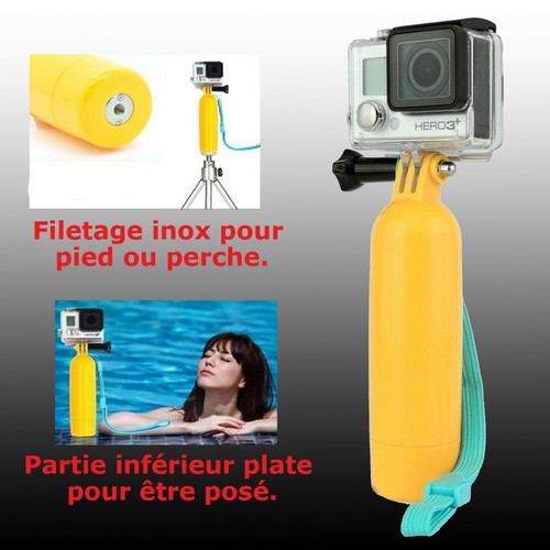 Support perche Gopro Télescopique Monopode Adaptateur Vis fixation Hero 1 2 3 4 - Photo 12/13