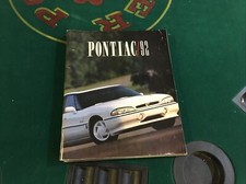 1992 Pontiac Brochure Catalog Dealer Sales Book  96 Pages - General Motors