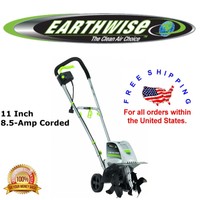 Earthwise Electric Tiller Cultivator 11 8.5 Amp Corded Outdoor Power Equipment Earthwise Electric Tiller Cultivator 11 8.5 Amp Corded Outdoor Power Equipment