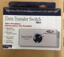 Data Transfer Switch F1A013E, 2 Position Centronics 36 Parallel